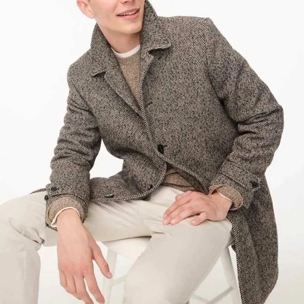 NWTs J. Crew Thompson Wool Blend Car Coat Size 36